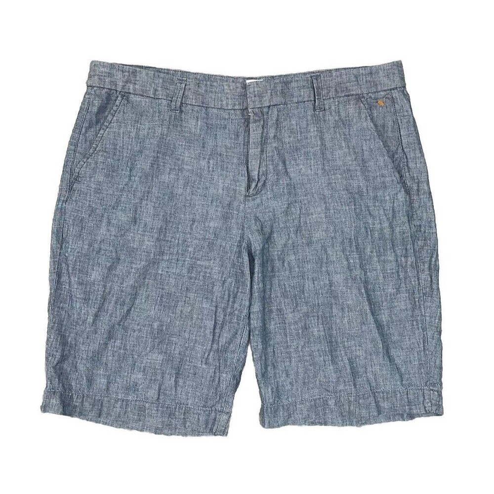 Gap Womens Blue Cotton Bermuda Shorts Size 14